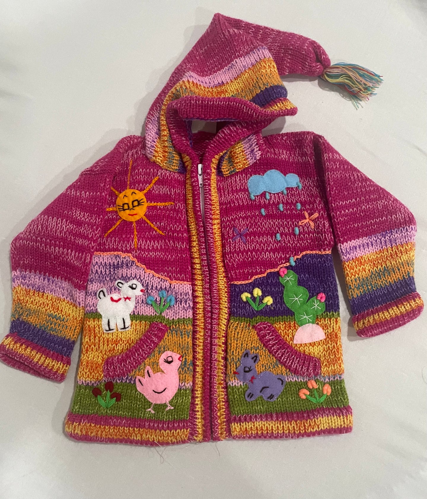 Alpaca kids sweater