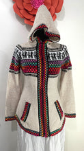 Load image into Gallery viewer, Women&#39;s Alpaca Full Zip-up Sweater
