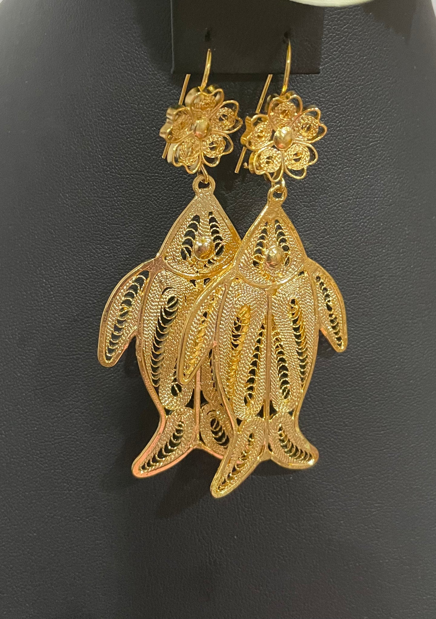 Fish Filigree Earrings