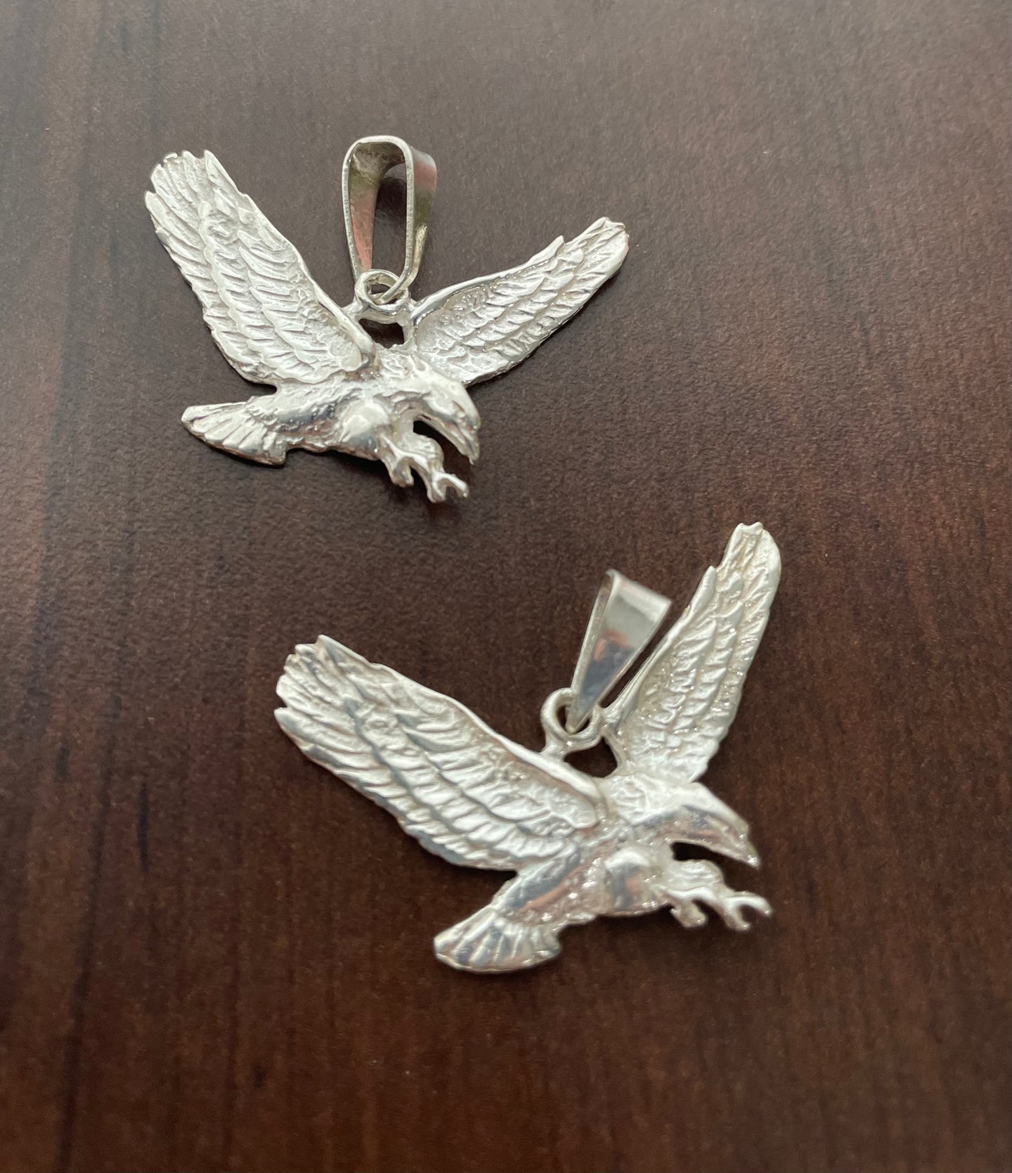 Silver Eagle charm