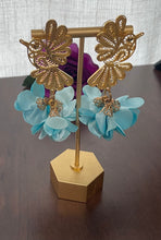 Load image into Gallery viewer, Filigrana aretes colibri Blue
