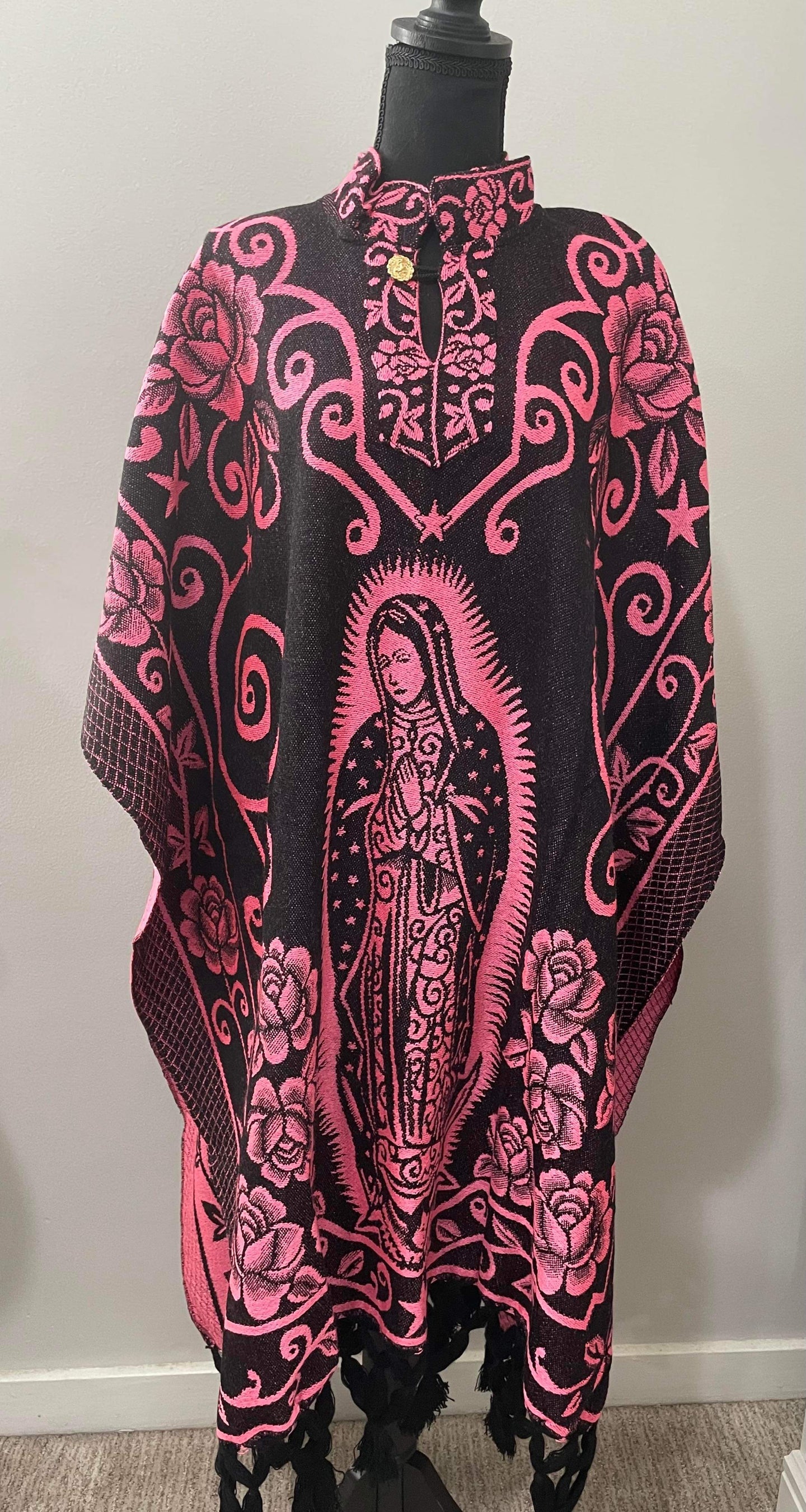 VIRGEN MARY MEXICAN PONCHO