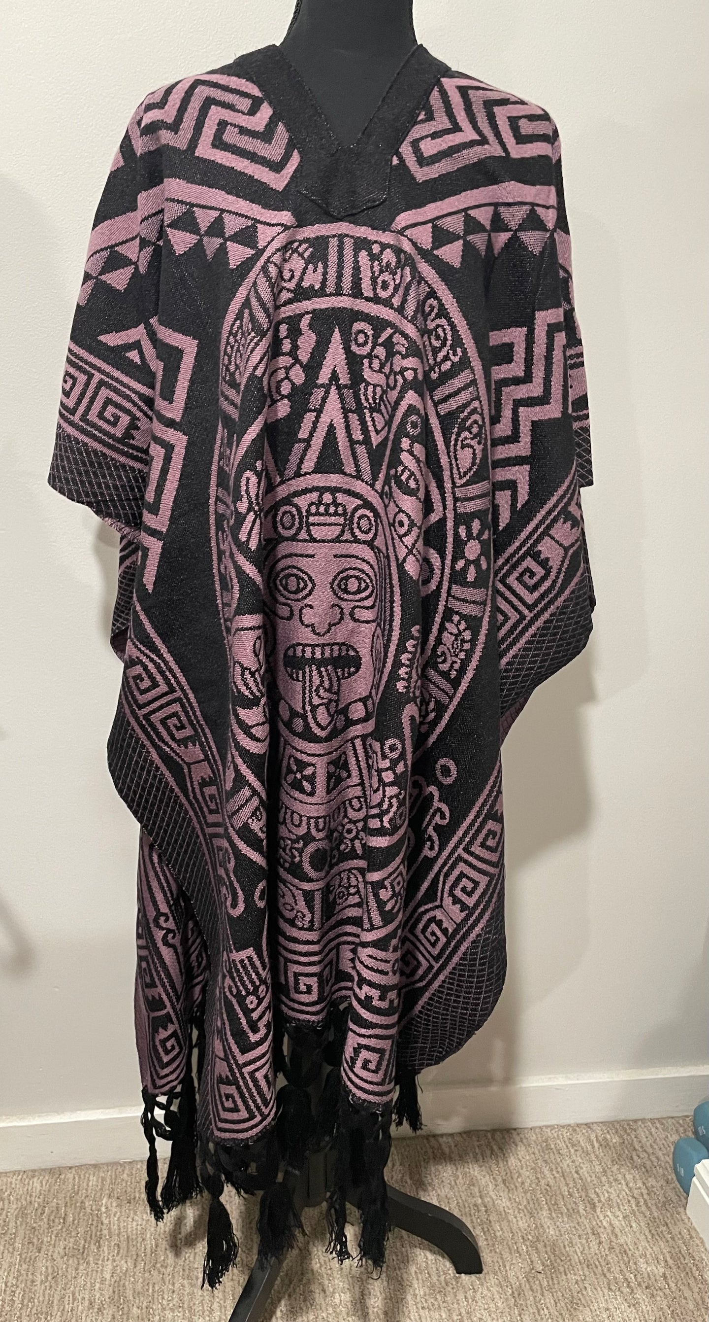 Aztec Calendar Poncho