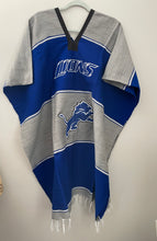 Load image into Gallery viewer, NFL POCHO DETROIT LIONS ACRYLIC COTTON/NEW MADE IN MEXICO
