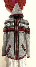 Load image into Gallery viewer, Women&#39;s Alpaca Full Zip-up Sweater

