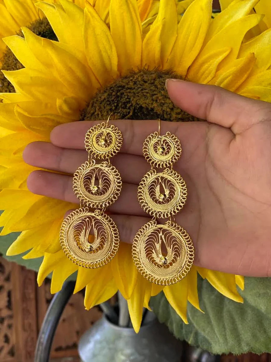 Filigree earrings/ circulos