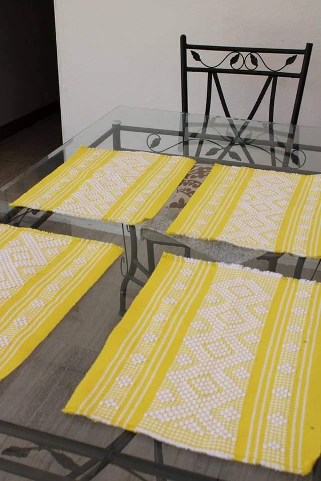 Mantel Individual - Amarillo